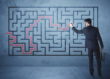 çözüm bir labirent