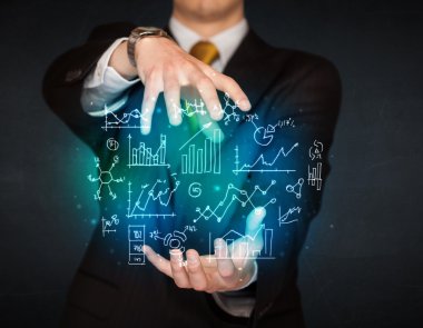 elle çizilmiş iş diyagramları holding