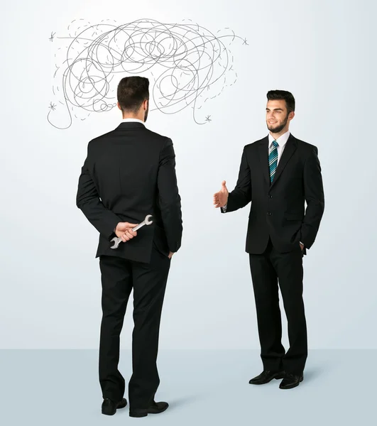 Ruthless business concept — Stock Photo, Image