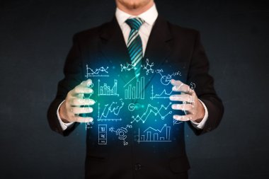 elle çizilmiş iş diyagramları holding