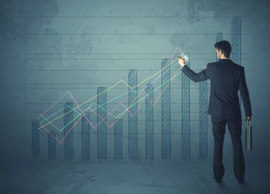 işadamı çizim grafik