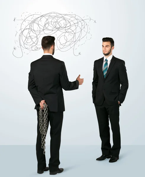 Ruthless business concept — Stock Photo, Image