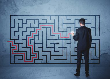 çözüm bir labirent