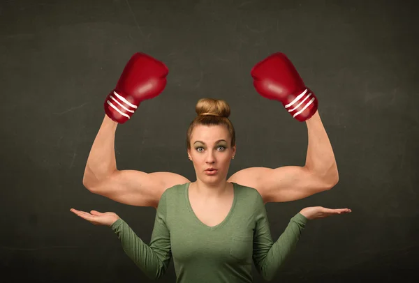 Bracci pugili forti e muscolosi — Foto Stock
