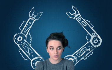 Robot savaş silahları kavramı