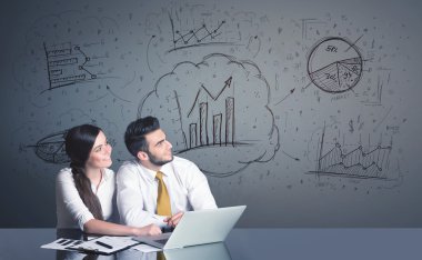 İş diyagramları ile iş Çift