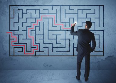 çözüm bir labirent