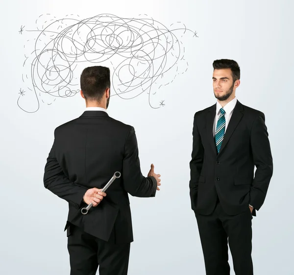 Ruthless business concept — Stock Photo, Image