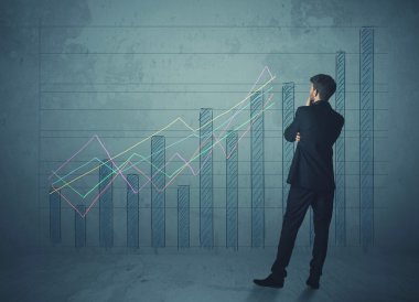 işadamı çizim grafik