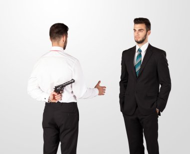 iki işadamı sıkışalım