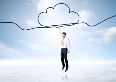 İşadamı kavramı asılı