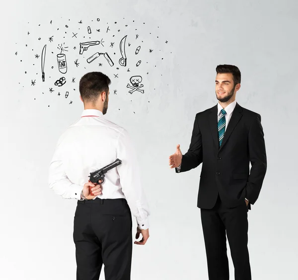 Ruthless business concept — Stock Photo, Image