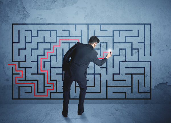 решение лабиринта
