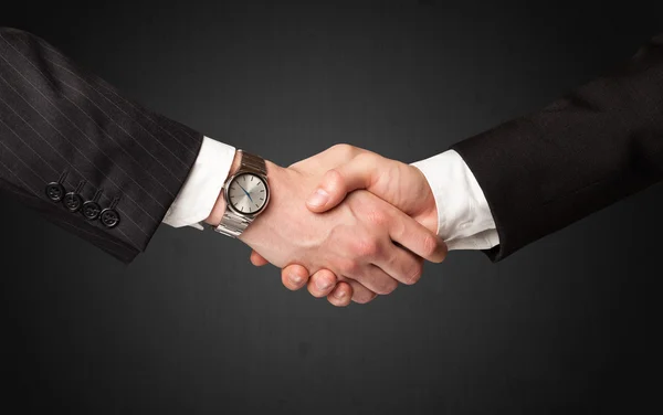Economy Business handshake — Stock Photo, Image