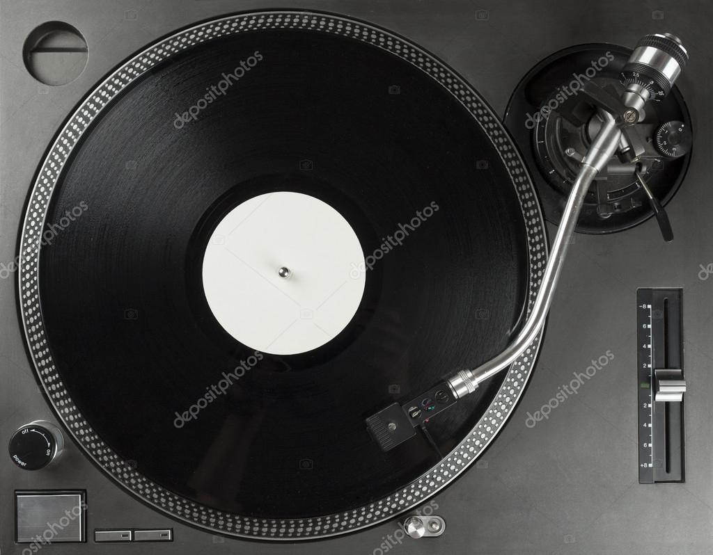 Turntable Playing Vinyl Close Up With Needle On The Record Stock Photo By C Ra2studio