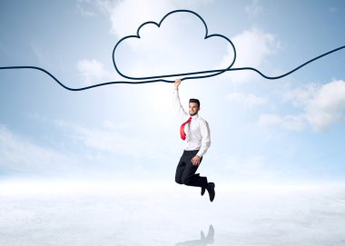 İşadamı kavramı asılı