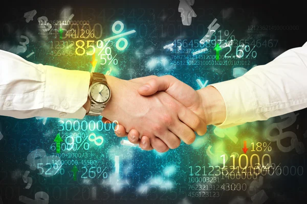 Business Economy handshake — Stock Photo, Image