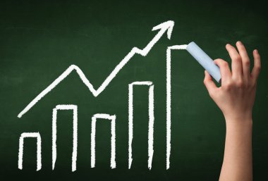 Tahtaya el çizimi grafiği