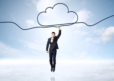 İşadamı kavramı asılı