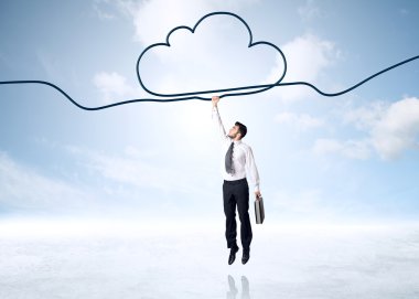 İşadamı kavramı asılı