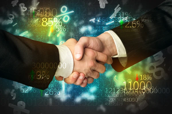 Business Economy handshake — Stock Photo, Image