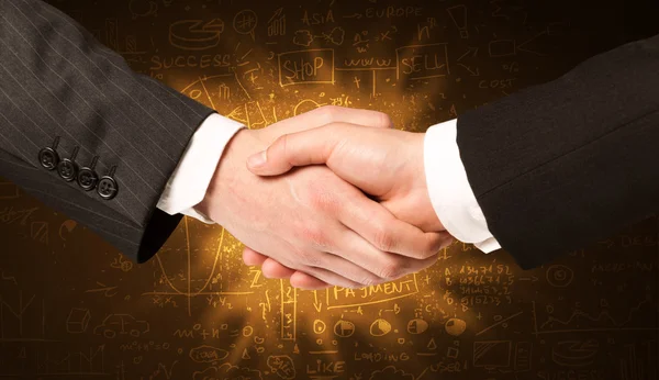 Business Economy handshake — Stock Photo, Image