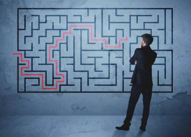 çözüm bir labirent