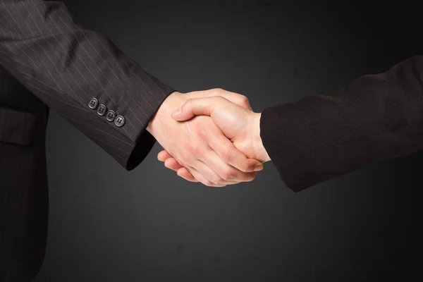 Economy business  handshake — Stock Photo, Image