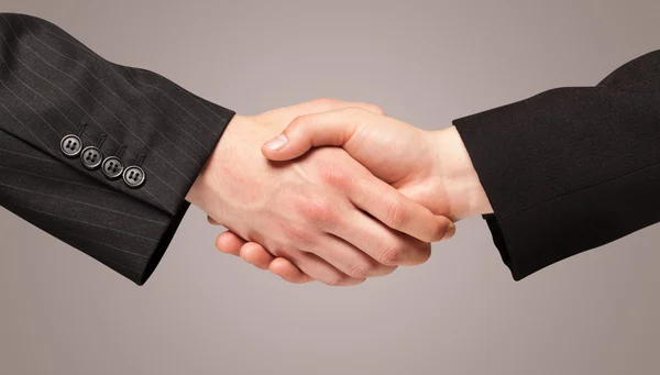 Economy business  handshake — Stock Photo, Image