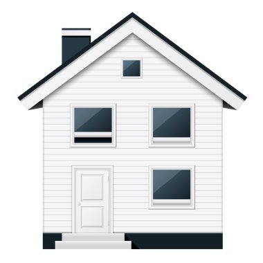 İskandinav tarzı masaları, iki katlı banliyö townhouse