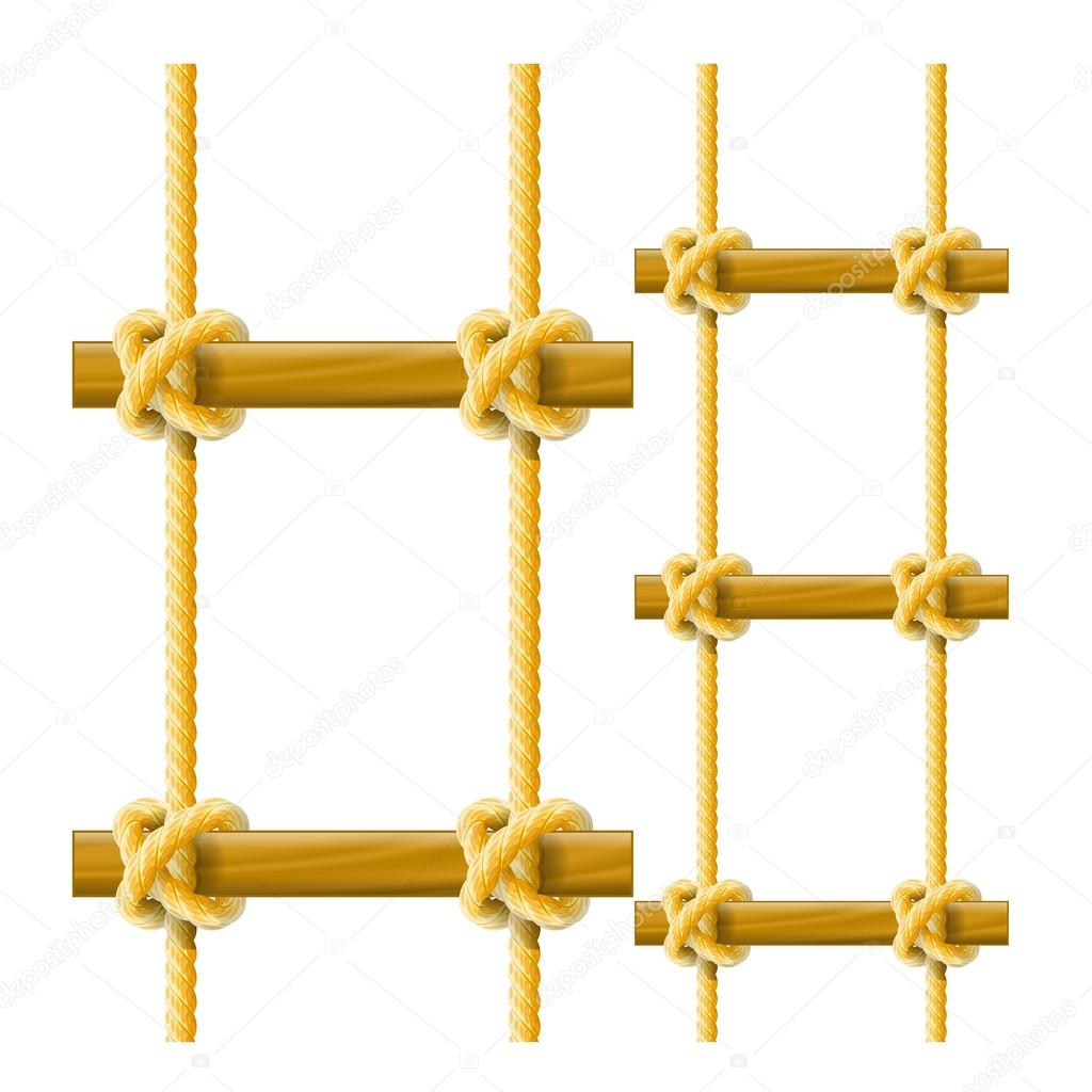 Hanging rope ladder with wooden crossbeams and knots — Stock ... for Rope Ladder Knot
45ifm Hanging rope ladder with wooden crossbeams and knots — Stock ... for Rope Ladder Knot
45ifm