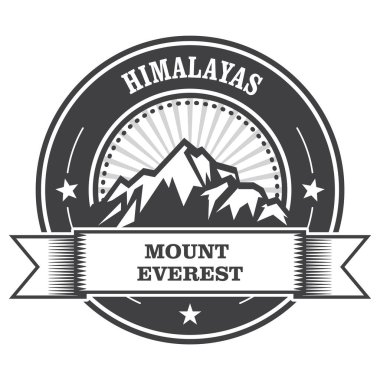 Everest - grubunu Himalaya dağ etiket