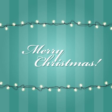 Noel ışıkları çelenk çerçeve - şenlikli ışıklar