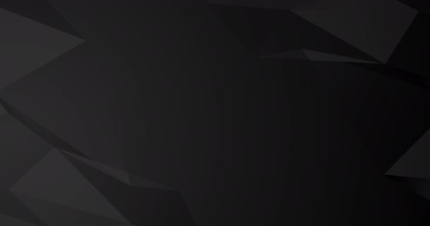 Элегантный Черный Серый Бесшовный Петлевой Градиент Абстрактный Анимированный Фон Черная — стоковое видео
