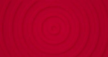 4k açık kırmızı, eğimli, pürüzsüz, kıvrımlı animasyon arka plan. 3d halka halkaları sunum, olay, parti metni arkaplanı için çok az animasyon içerir. Tatil yılbaşı indirimi. Sonsuz geçiş. Boş çerçeve
