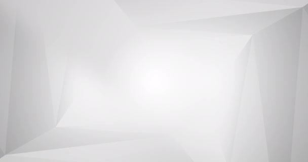 Light Grey White Looped Gradient Abstract Background Business Video Corporate — Stock Video