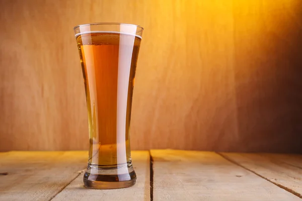 Copo de cerveja de vaso — Fotografia de Stock