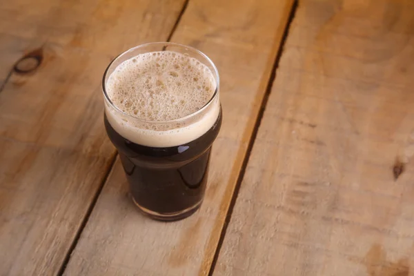 Yarım litre bira cam — Stok fotoğraf