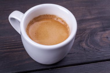 Bir fincan espresso.