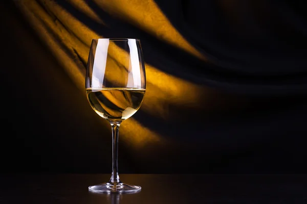 Verre à vin blanc — Photo