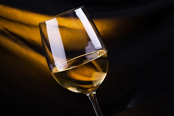 Verre à vin blanc — Photo