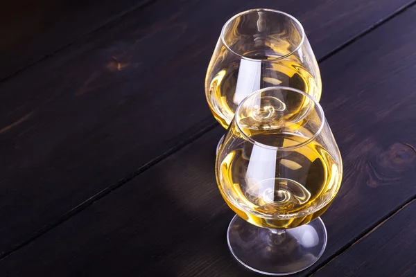 Glazen voor brandy — Stockfoto