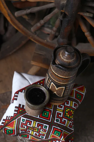 와인의 전통 주전자 — 스톡 사진