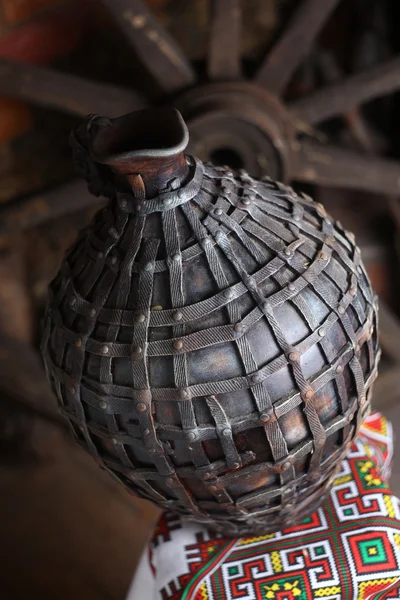 Traditional homemade jug — Stock Photo, Image