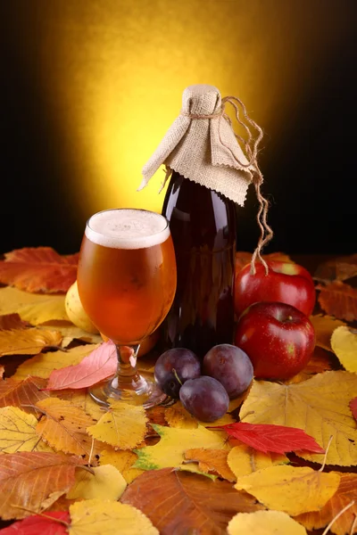 Autumn beer — Stock Photo, Image