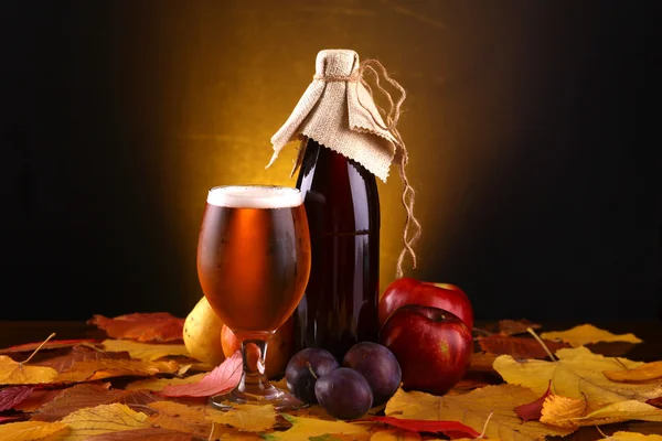 Autumn beer — Stock Photo, Image