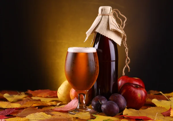 Cerveza de otoño — Foto de Stock