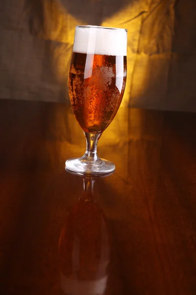 Tulip beer glass — Stock Photo, Image