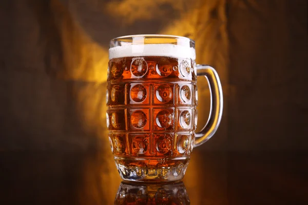 Caneca de cerveja light — Fotografia de Stock