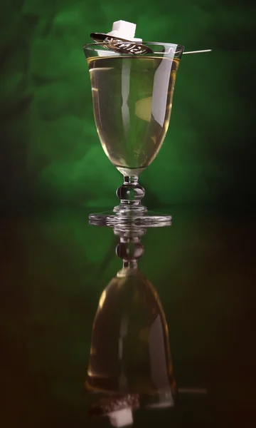 Glass of absinthe — Stock Photo, Image